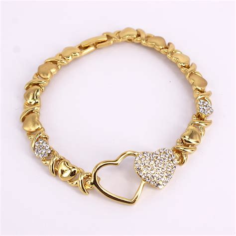 real gold bracelet for women